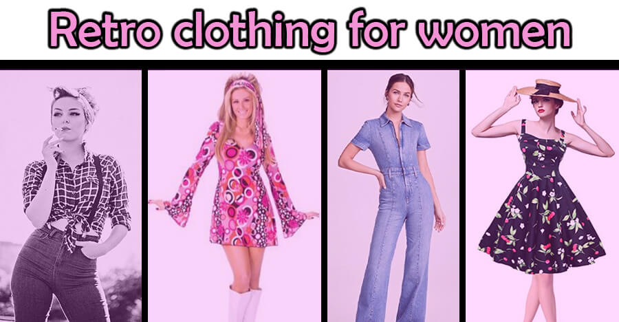 retro clothing for women . We loved the 1950-1990 Trends- Retro Setup