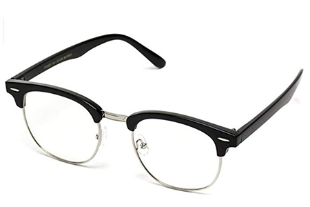 Retro clear glass fashion glasses