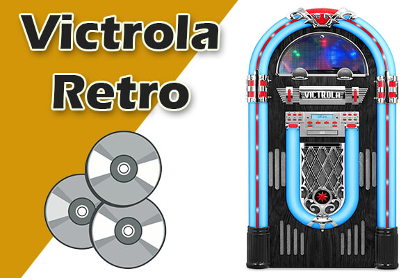 retro style jukebox victrola